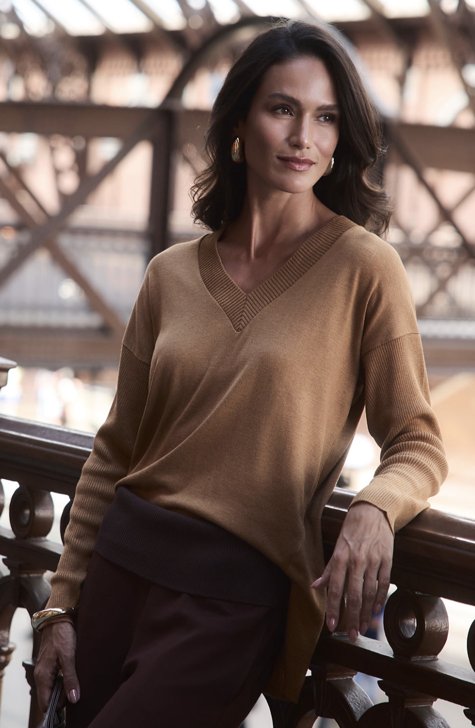 Tricot Mullet Decote V